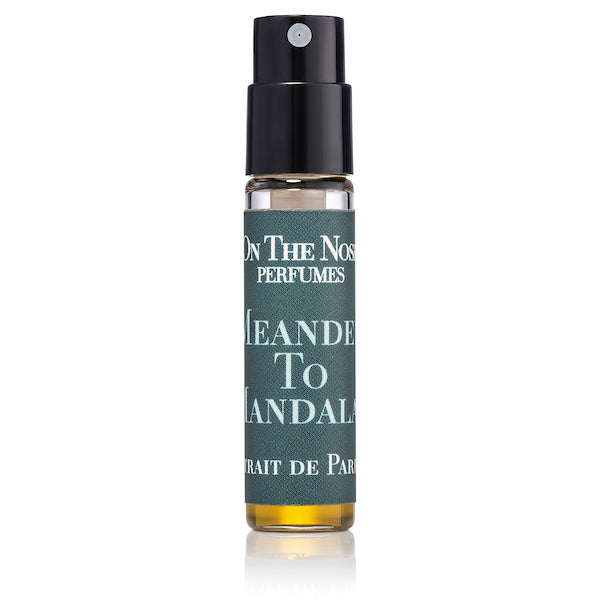 2 ml sample spray bottle of Meander To Mandalay perfume