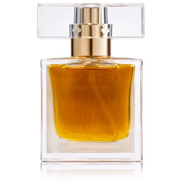Back view of Meander To Mandalay 15 ml perfume bottle