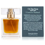 Back view of I Land In Thailand 15 ml perfume bottle and box